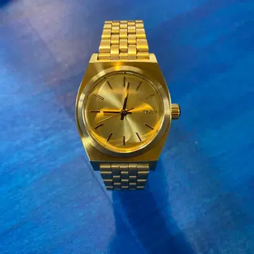 NIXON SMALL TIME TELLER 골드