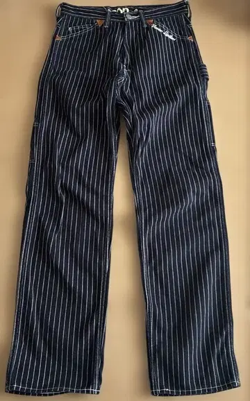 반손 워배시 스트라이프 페인터 팬츠