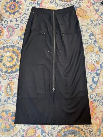 지나시스 ZIP 내로우 스커트