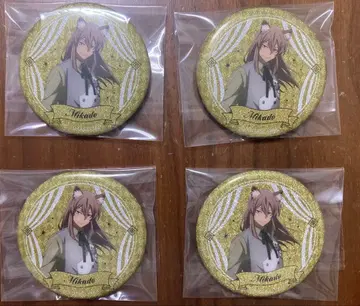 도겐 안키 모모데라 신몬 케모미미 캔뱃지 레어 4개 세트