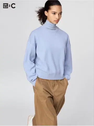 UNIQLO 스무스 코튼 크루넥 스웨터