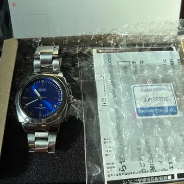 SEIKO Kinetic 블루 다이얼 콘덴서 교환 완료