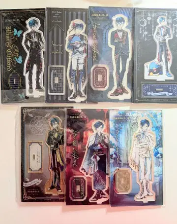 악마 집사와 검은 고양이 아크릴 스탠드 세트 하울레스 크리스토퍼