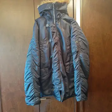 ALPHA INDUSTRIES 네이비 밀리터리 자켓 XLARGE