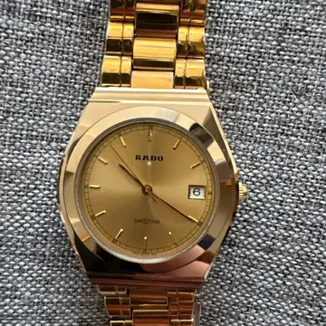 RADO 쿼츠 골드 성숙한 매력 [ 새상품급 ] 작동품