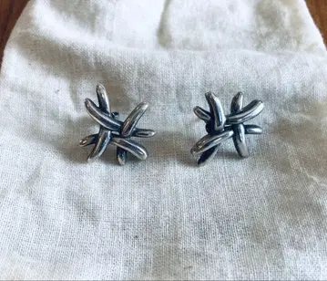 빈티지 실버 925 귀걸이