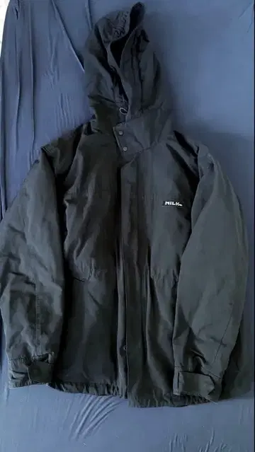 밀크페도 x TAION 라이너 포함 다운 자켓 블랙