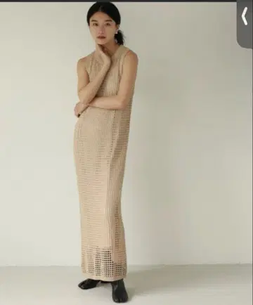 todayful 메쉬 니트 드레스