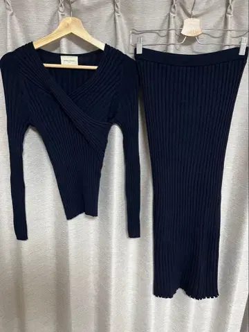 UNITED ARROWS 니트 셋업 카슈쿨