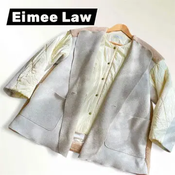 [ 인기 ] 에이미 로우 레이어드 자켓 사이즈 38 아이보리