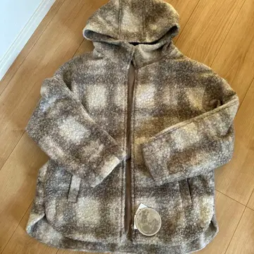 tal.byyumi 체크 무늬 자켓 아우터 M 사이즈