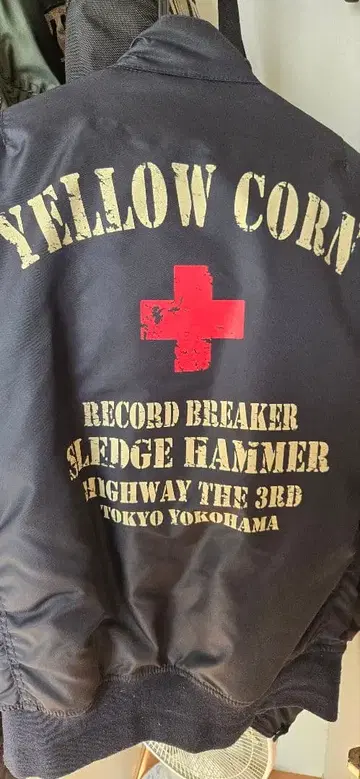 YELLOW CORN 나일론 자켓 LL 사이즈