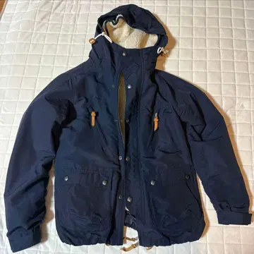 네이비 마운틴 후드티 플리스 안쪽 3way 3웨이