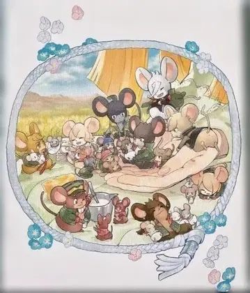 [ 익명 배송 ] 메가호비 회장 한정판 3의 오루펜츄 캔버스 아트 2