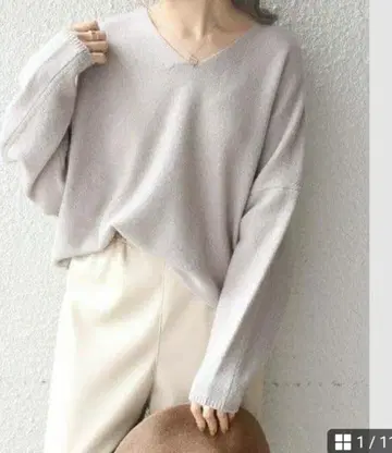 SHIPS 니트 스웨터 울 캐시미어