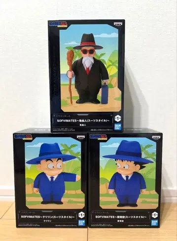 드래곤볼 SOFVIMATES 손오공 크리링 무천도사 전 3종 세트