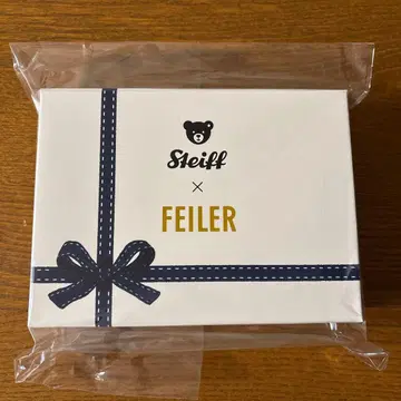 Steiff x FEILER 손수건 키 링크 세트