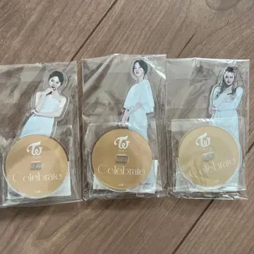 TWICE Celebrate 아크릴 스탠드 3세트