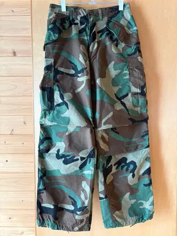 새상품급 실물 미군 M-65 카고 팬츠 S-R 우드랜드 카모플라쥬