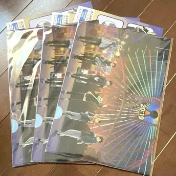 클리어 파일 랠리 용지 3세트 스탬프 랠리 코스모 월드 하이큐