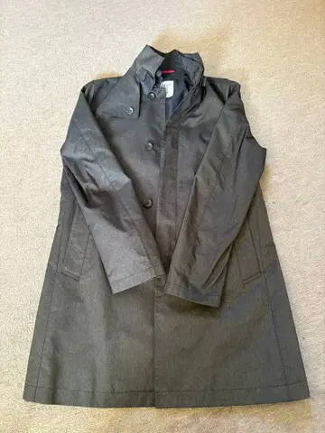 LES MUES 다크 그레이 트렌치코트