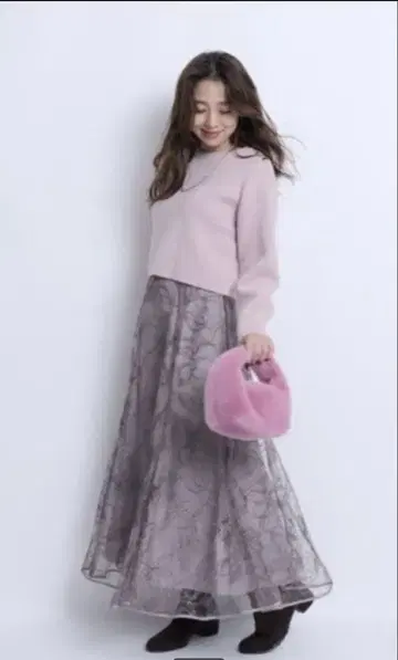 JUSGLITTY 반짝반짝 자수 머메이드 스커트 새상품급