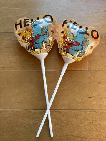 세서미 스트릿 마켓 오사카 핸드 벌룬 2개