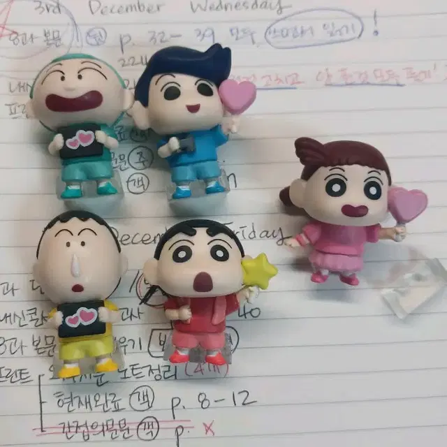 짱구 응원봉 피규어