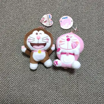 도라에몽 마스코트 쇼콜라 도라에몽 사쿠라 도라에몽 2점