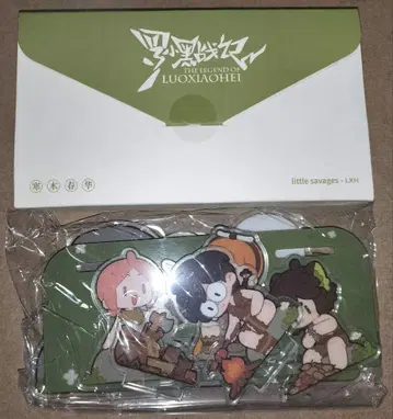 라오허전기 샤오런 시리즈 아크릴 스탠드 샤오헤이 아껜 샤오바이 산신