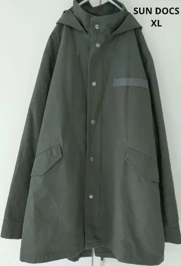 샌드 록스 모즈 코트 밀리터리 코트 카키 XL