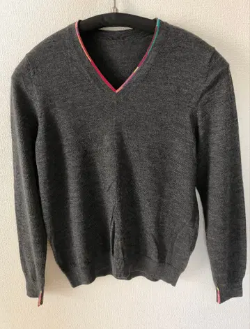 Paul smith 그레이 V넥 스웨터