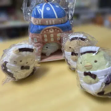 스미코구라시 도쿄역 한정판 테노리 봉제 인형 세트