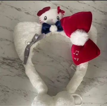 USJ 유니버셜 2025년 ver 크리스마스 한정판 키티 머리띠