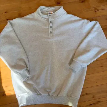 FREAK'S STORE 그레이 하프 스냅 트레이닝복