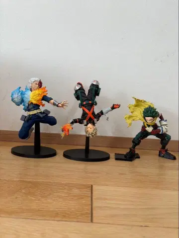 나의 히어로 아카데미아 피규어 3체 세트