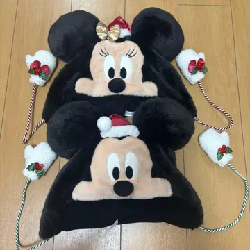 미키 미니 크리스마스 팬 캡