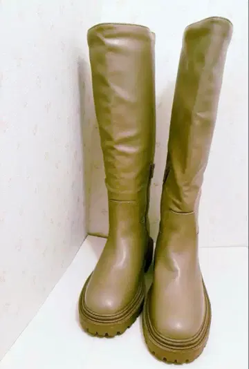 GU 여성용 롱 부츠 그레이지