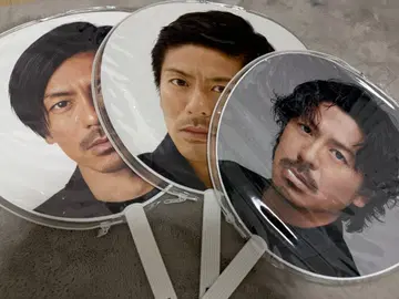 V6 모리타 고 부채 3종 세트