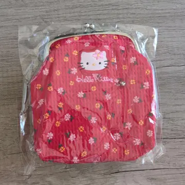 헬로키티 꽃무늬 파우치