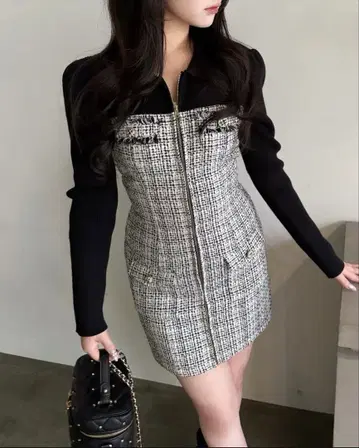 ROYAL PARTY 컴팩트 트위드 자켓