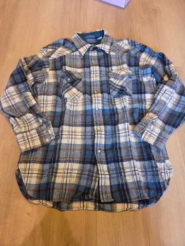 90년대? 펜들턴 PENDLETON 울 체크 웨스턴 셔츠