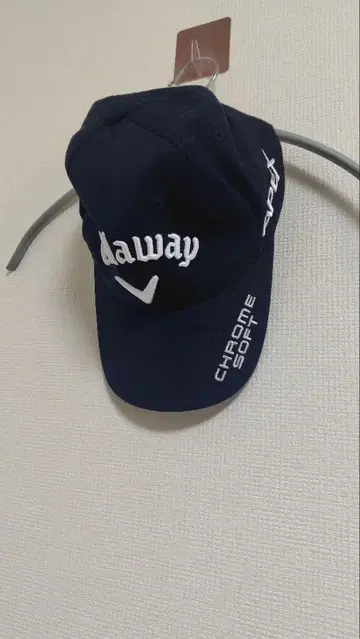 캘러웨이 캡 블랙 x 화이트 부분 안쪽 메쉬 골프웨어 Callaway