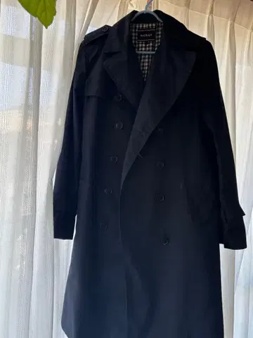 HusHusH 네이비 트렌치코트 M