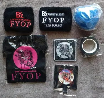 B'z FYOP 가챠가챠 날짜 표시 (12/7) 리스트 밴드 외