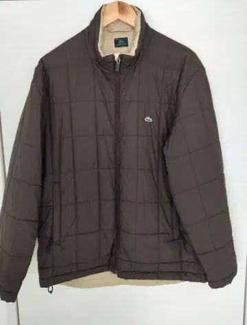 LACOSTE 브라운 다운 자켓 SIZE 4