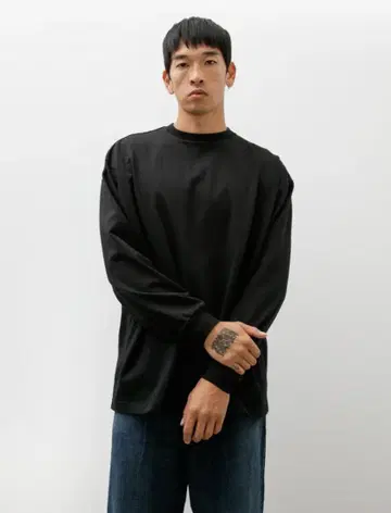 HEAVY WEIGHT L/S OVERSIZED TEE size1
