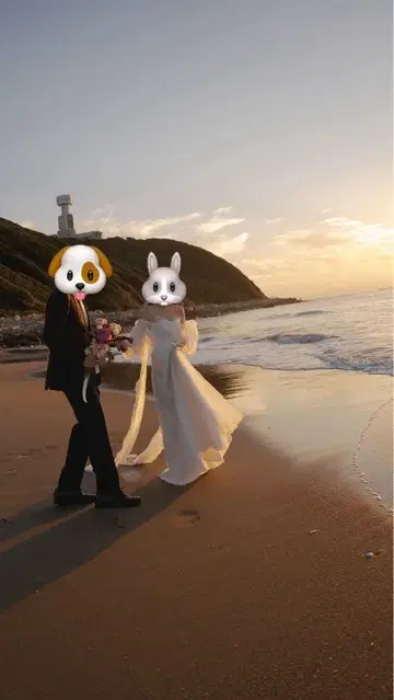 웨딩 드레스 브라이덜 사진