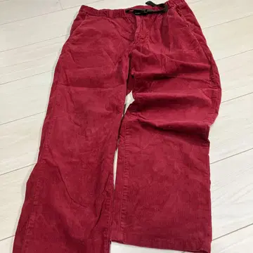 UNIQLO 코듀로이 팬츠 웨빙 벨트 남성용 S 사이즈