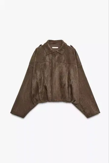 ZARA 스웨이드 느낌 봄버 자켓 S